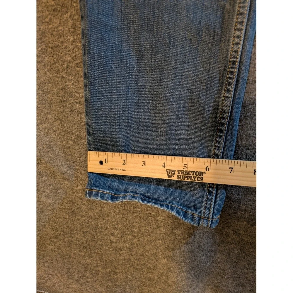Levis Jeans Mens 511 34x32 Blue‎ Slim Fit Stretch Denim Premium Mid Rise